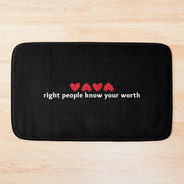Item preview, Right People Know Your Worth designed and sold by uranus-art.