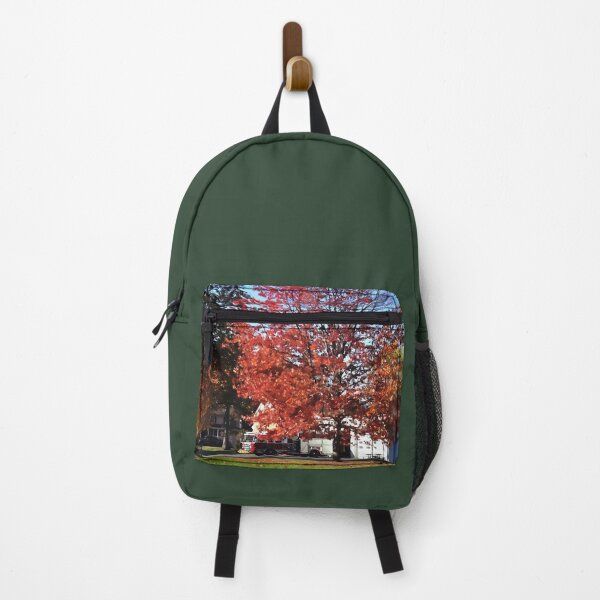 Item preview, Fire Engine by Fire Station in Autumn designed and sold by Susan Savad.