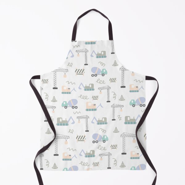 Item preview, Blue theme construction repeat pattern designed and sold by tamongg14.