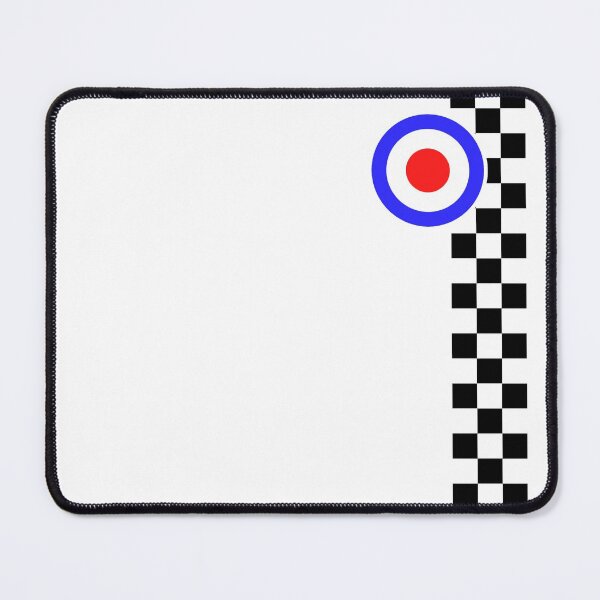 Item preview, Mod Target & a Stripe of Ska Squares designed and sold by SCHPiDAUU.