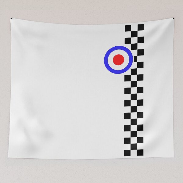Item preview, Mod Target & a Stripe of Ska Squares designed and sold by SCHPiDAUU.