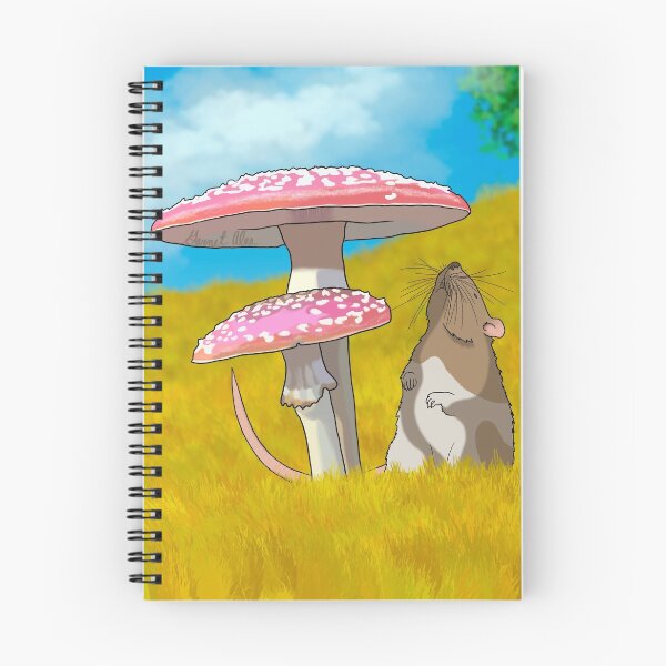 Item preview, Rat Under Mushrooms - Fields designed and sold by GarnetAles.