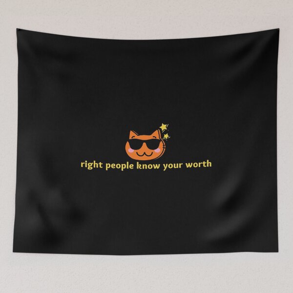 Item preview, Right People Know Your Worth designed and sold by uranus-art.