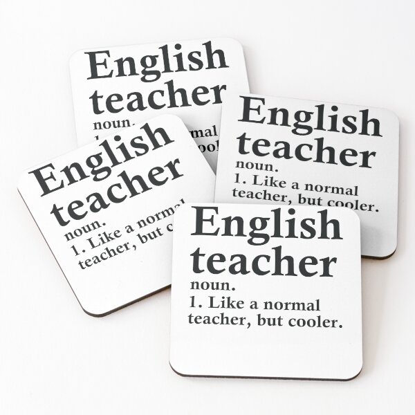 Item preview, English Teacher Definition designed and sold by woodesigner.