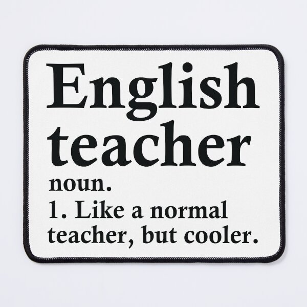Item preview, English Teacher Definition designed and sold by woodesigner.