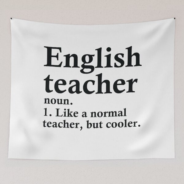 Item preview, English Teacher Definition designed and sold by woodesigner.