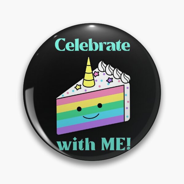 Item preview, Unicorn Rainbow Birthday Cake, Celebrate With Me, It's My Birthday designed and sold by DiscGolfTees.