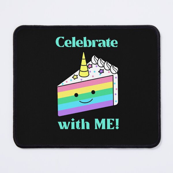 Item preview, Unicorn Rainbow Birthday Cake, Celebrate With Me, It's My Birthday designed and sold by DiscGolfTees.