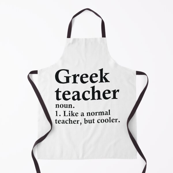 Item preview, Greek Teacher Definition designed and sold by woodesigner.