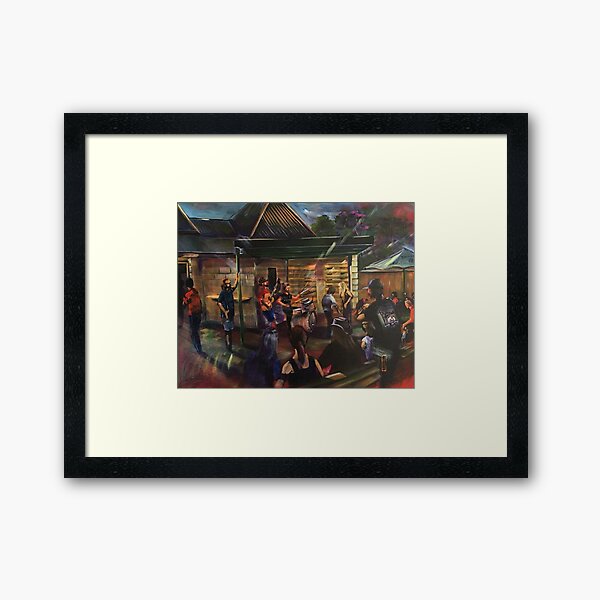 Urban Chiefs - Bird in Hand Inn Pitt Town Framed Art Print