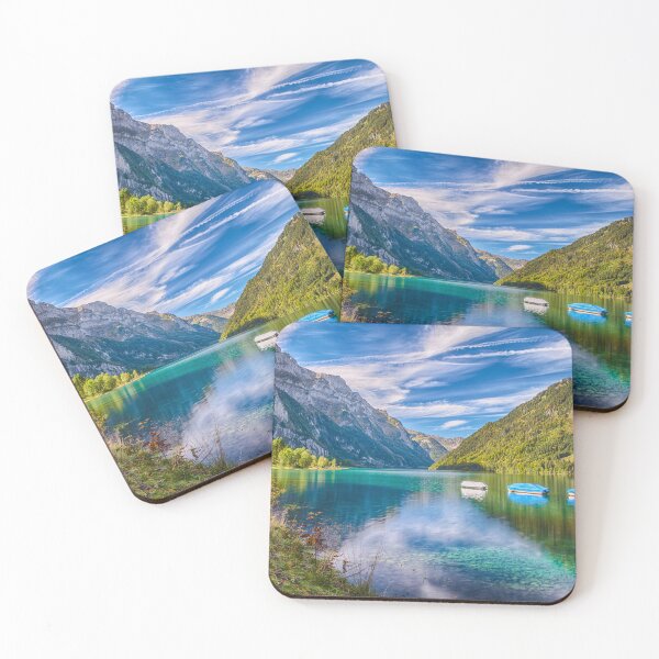 Item preview, Beautiful Klöntalersee In Afternoon Sun - Glarus, Switzerland designed and sold by Susan Dost.