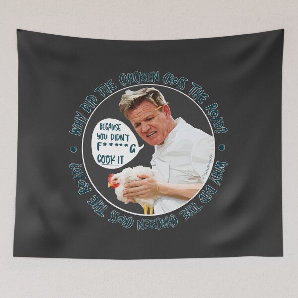 Item preview, Gordon Ramsay Chicken Insult  designed and sold by SadhasNost.