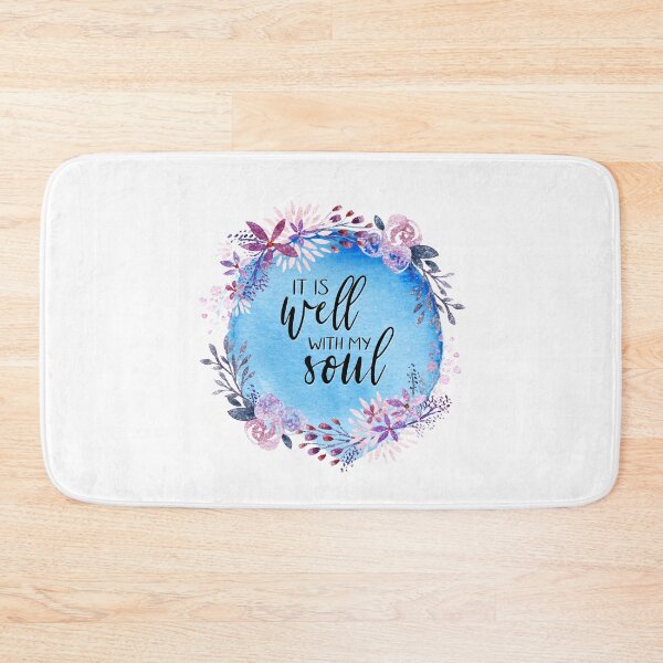 Item preview, Christian Quotes - It Is Well With My Soul designed and sold by JacquelineLim.