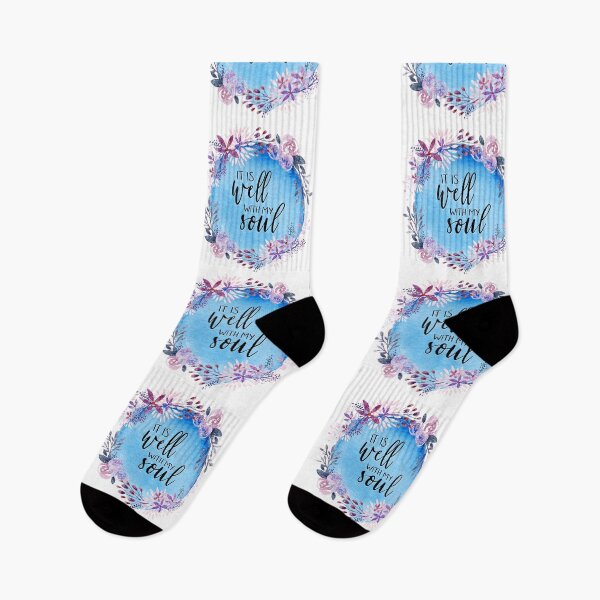 Item preview, Christian Quotes - It Is Well With My Soul designed and sold by JacquelineLim.