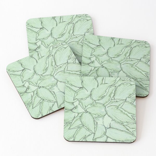 Item preview, Lime Green Hosta Plant Print designed and sold by JariHawk.
