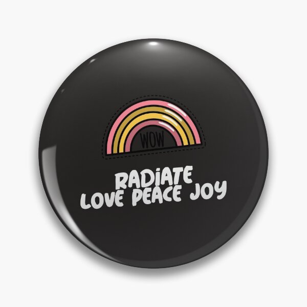 Item preview, Radiate love peace joy designed and sold by Salimah Haji.