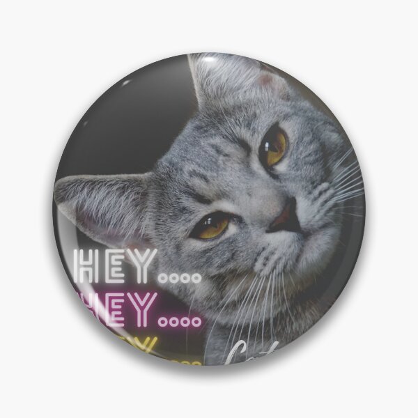 Item preview, Cat says hey (Funny cat love ) designed and sold by Paint84.