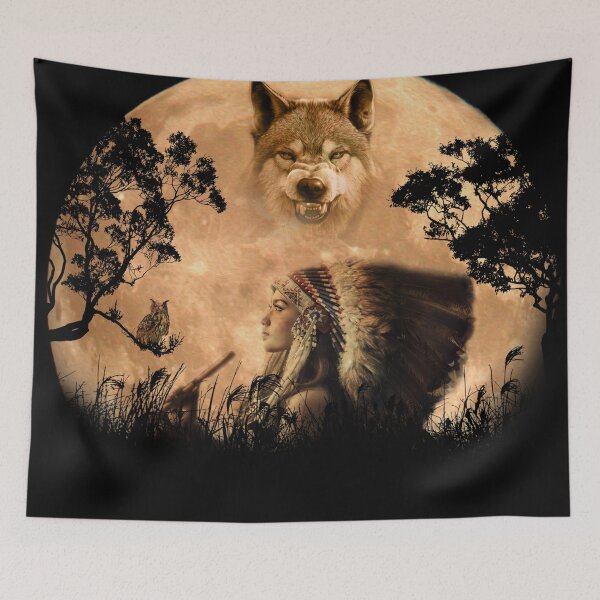 Item preview, GREAT APACHE WOMAN  designed and sold by johnnyssandart.