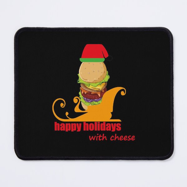 Item preview, Copy of Happy Holidays With Cheese Funny Christmas Cheeseburger Shirt, Funny Christmas Tee, Christmas Family, Merry Christmas, Hoodie Sweatshirt designed and sold by Morgen Design Studio.