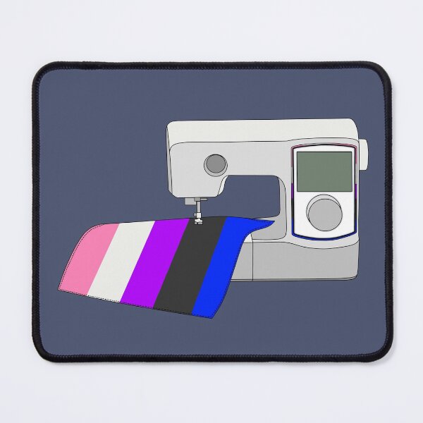 Item preview, Sewing Machine (Genderfluid Pride Flag) designed and sold by nklange240.