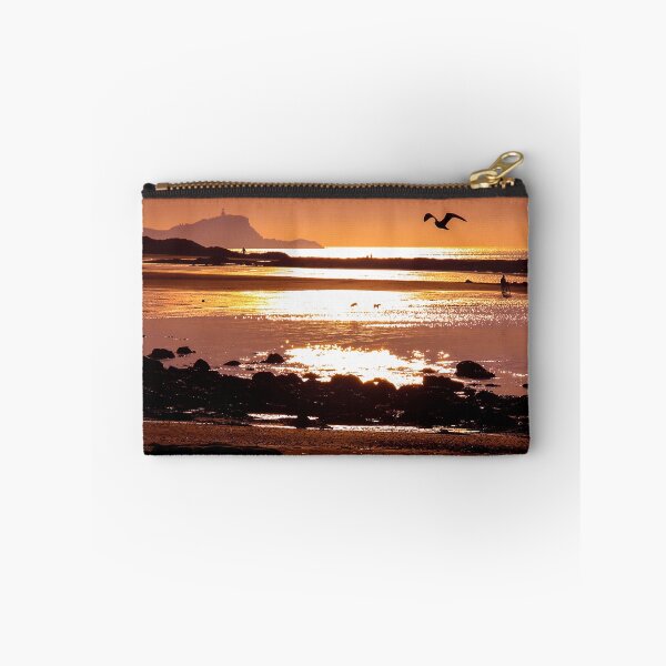 Item preview, Sunset on the beach of the Scottish Town of North Berwick designed and sold by chiaravisuals.