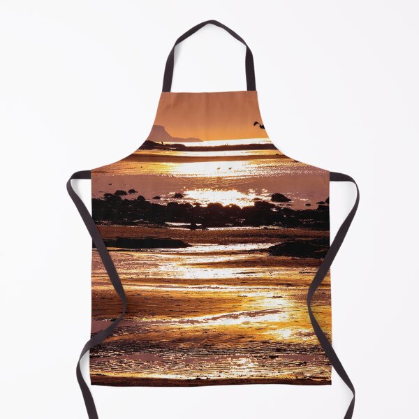Item preview, Sunset on the beach of the Scottish Town of North Berwick designed and sold by chiaravisuals.