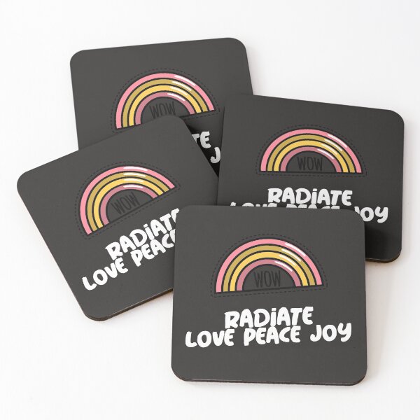 Item preview, Radiate love peace joy designed and sold by Salimah Haji.