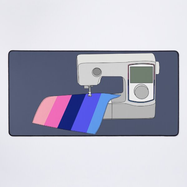 Item preview, Sewing Machine (Omnisexual Pride Flag) designed and sold by nklange240.