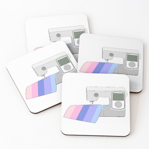 Item preview, Sewing Machine (Pastel Omnisexual Pride Flag) designed and sold by nklange240.