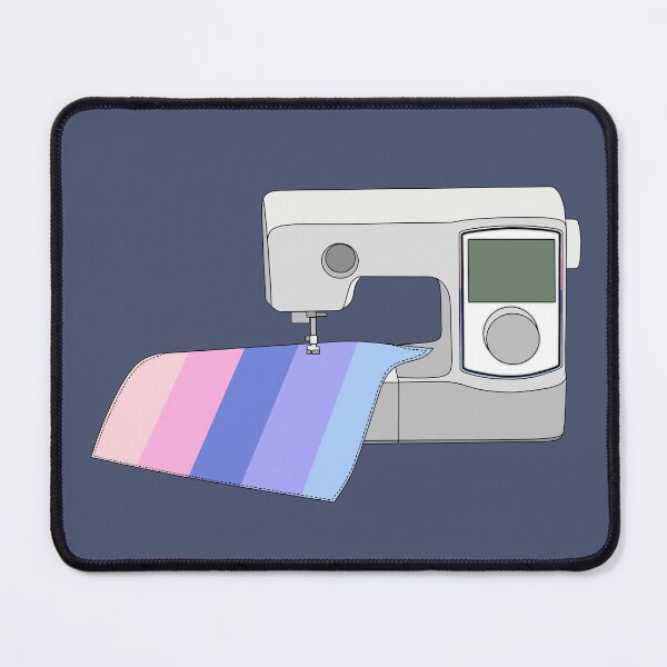 Item preview, Sewing Machine (Pastel Omnisexual Pride Flag) designed and sold by nklange240.