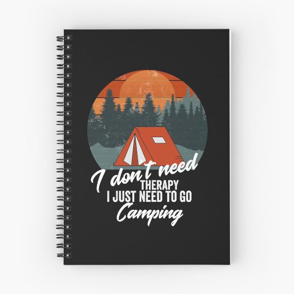 Item preview, I don't need therapy I just need to go camping-summer.  designed and sold by DesignedBySnip.