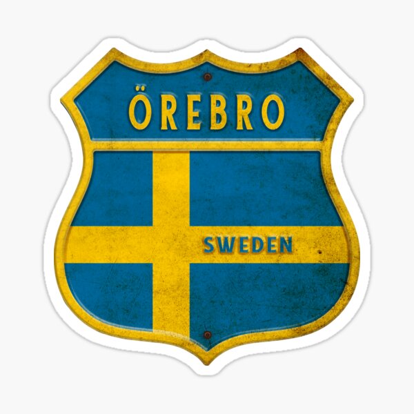 Swedish Swede Sverige Pride  Juniors T-shirt Sweden Country Flag Crest 