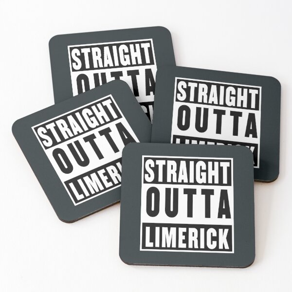 Item preview, straight outta limerick - black   designed and sold by StaboDesign.