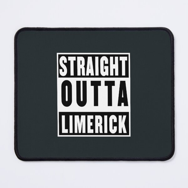 Item preview, straight outta limerick - black designed and sold by StaboDesign.