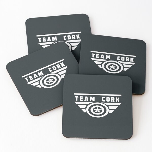Item preview, team cork - red   designed and sold by StaboDesign.