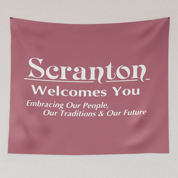 Item preview, Scranton Welcomes You - The Office designed and sold by DPetersMedia.