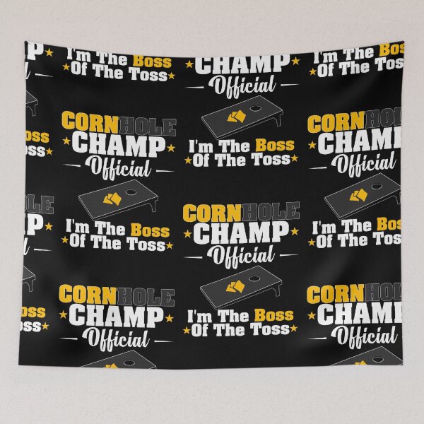 Item preview, Cornhole Champ, Boss Of The Toss designed and sold by SportyDogShop.