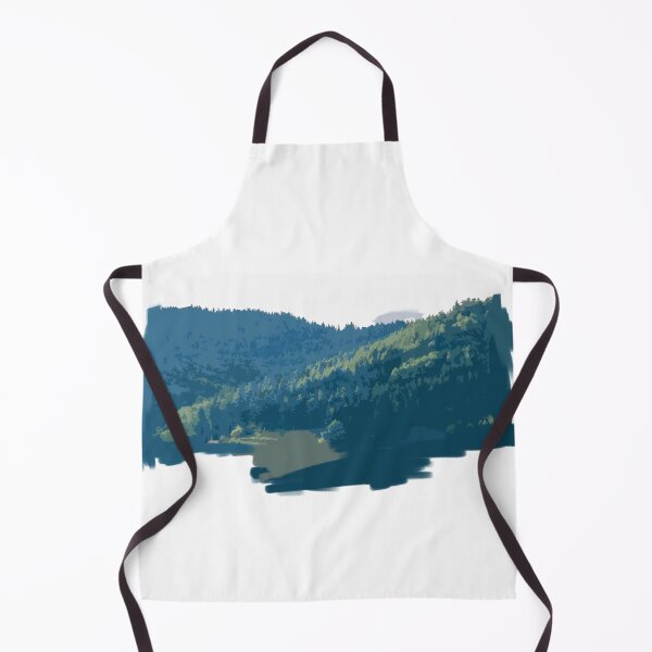 Item preview, Pine Forest Digital Artwork - Mountain Trees designed and sold by AlexEex.