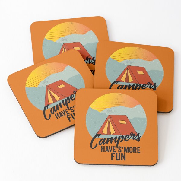 Item preview, Campers have s'more fun-summer. designed and sold by DesignedBySnip.
