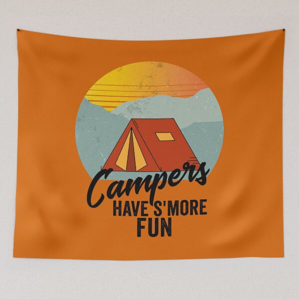 Item preview, Campers have s'more fun-summer. designed and sold by DesignedBySnip.