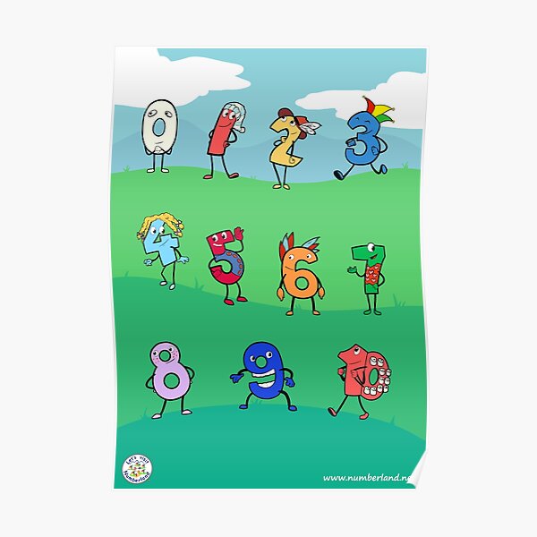 Numberland Poster Poster