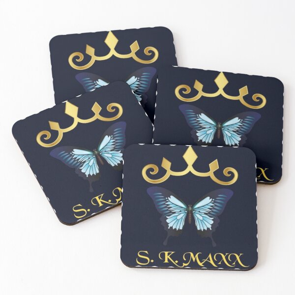 Item preview, Golden crown butterfly branded logo designed and sold by SKMAXX.