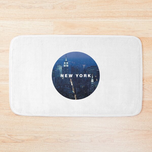 Item preview, New York Night Skyline Graphic Souvenir Gift designed and sold by HauteLeopard.
