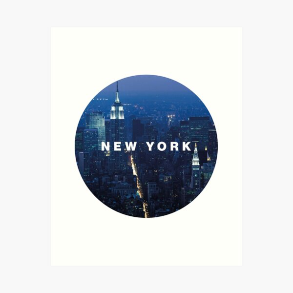 Artikel-Vorschau von New York Night Skyline Grafik Souvenir-Geschenk, designt und verkauft von HauteLeopard.