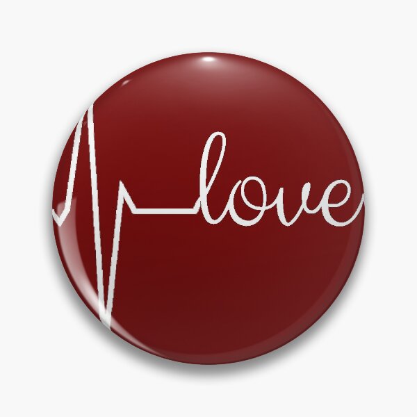 Item preview, Love Heartbeat Pulse | Romantic Couple & Valentine Aesthetic designed and sold by PulsePassion.
