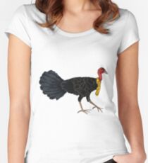 Australian Brush Turkey Women's Fitted Scoop T-Shirt