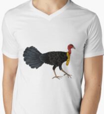 Australian Brush Turkey Men's V-Neck T-Shirt