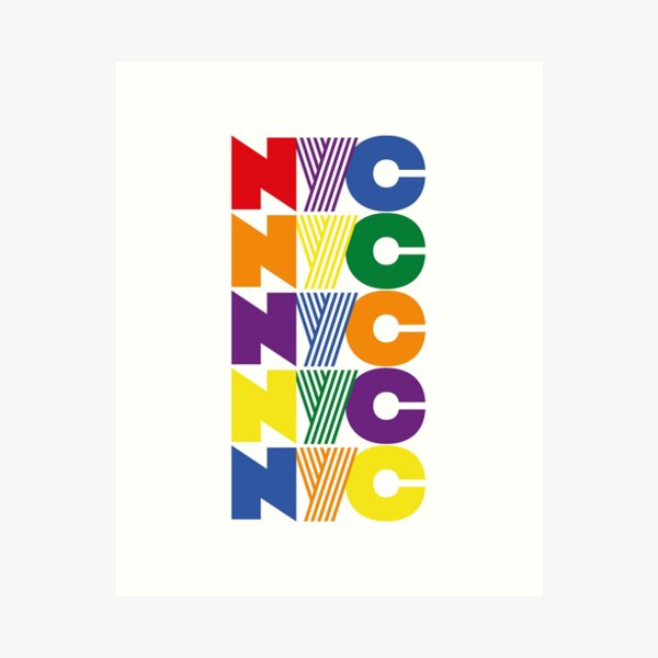 Artikel-Vorschau von Haute Leopard NYC Vintage Bold & Colorful Graphic Souvenir, designt und verkauft von HauteLeopard.