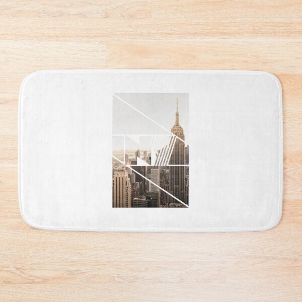 Item preview, NY Skyline Graphic Souvenir Gift with Vintage Typography designed and sold by HauteLeopard.