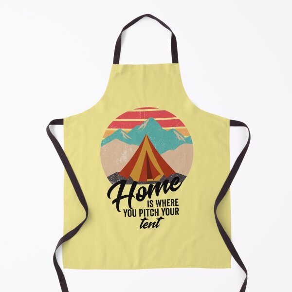 Item preview, Home is where you pitch your tent-summer. designed and sold by DesignedBySnip.